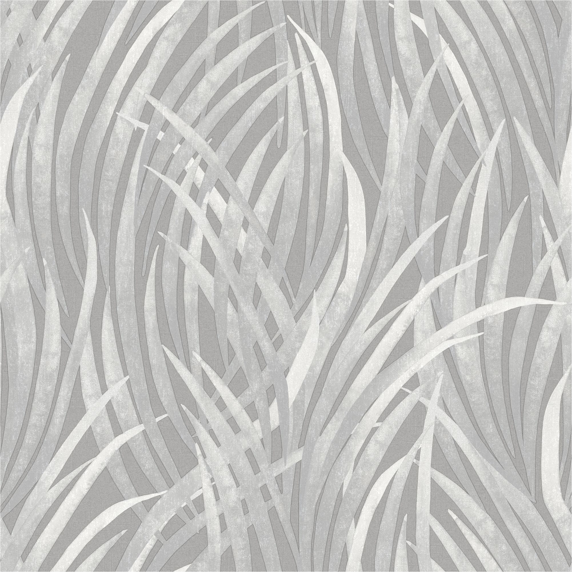 Vliestapete M64509 Botanique Grau Gräser Vlies 0.53 x 10.05 m Ugépa