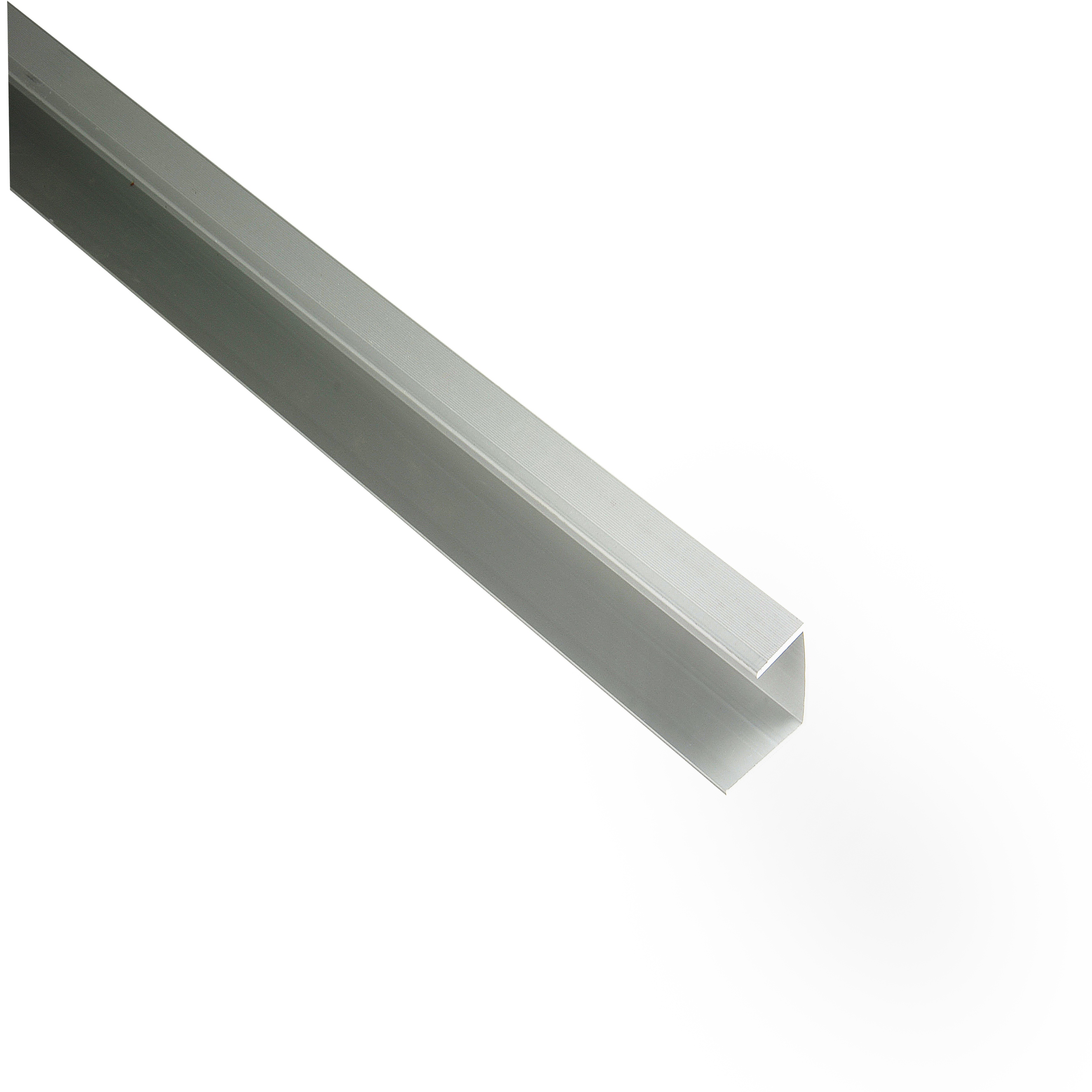 ALU Seitenabschluss U Profil für 26 mm Terrassendielen Kovalex