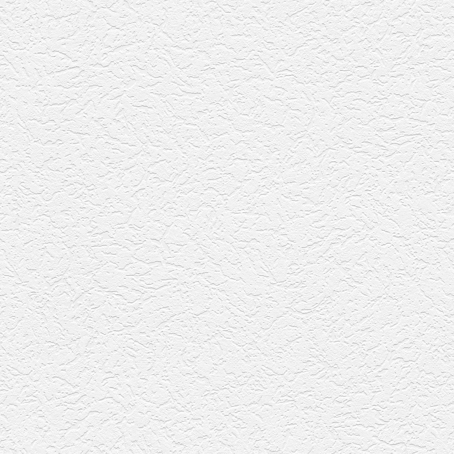 A.S. Creation | Simply White 4 | 647535 | Papiertapete | Einfarbig | 0.53 x 10.05 m | Weiß