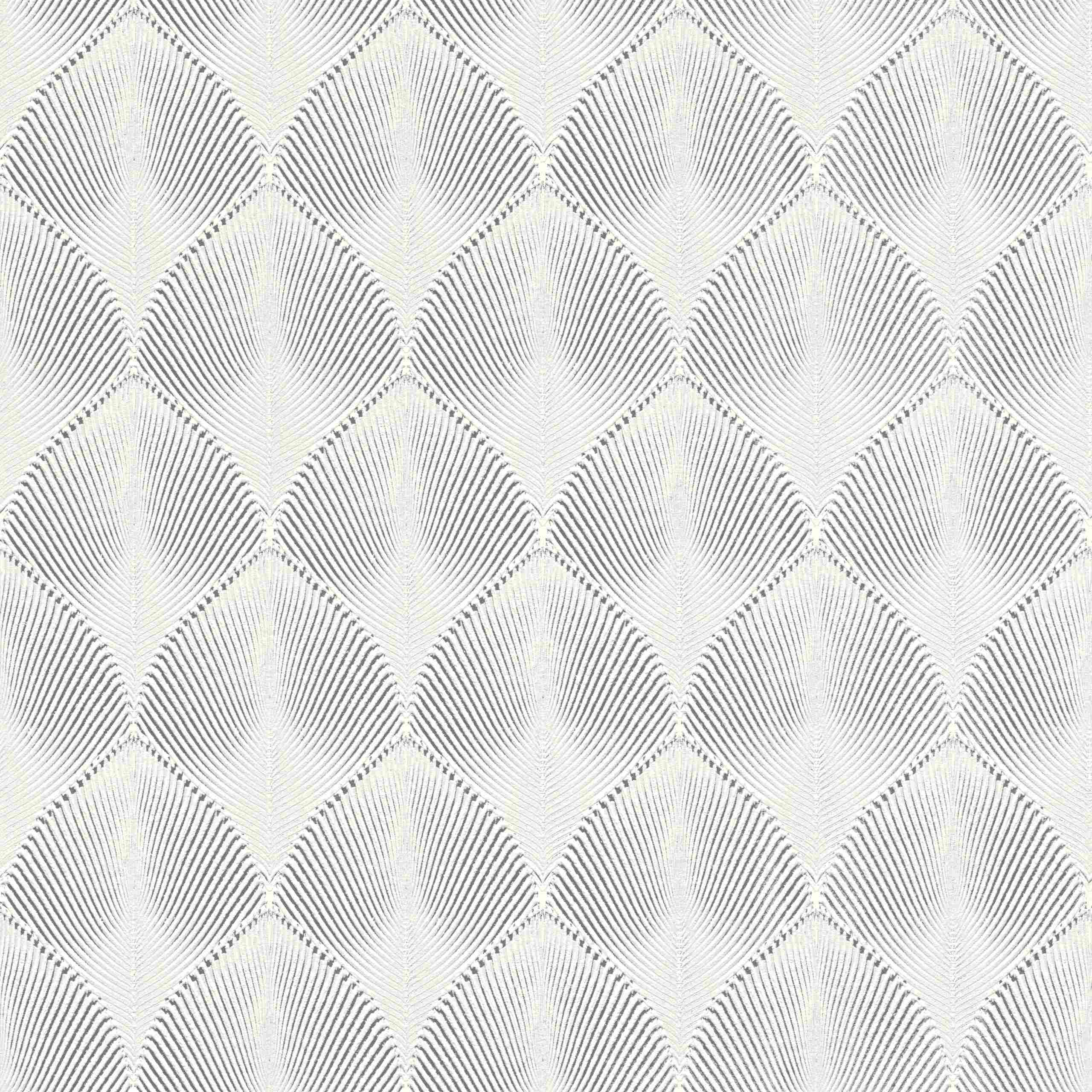 Rasch | Yucatan | 535839 | Vliestapete | 3D Optik | 0.53 x 10.05 m | Weiß