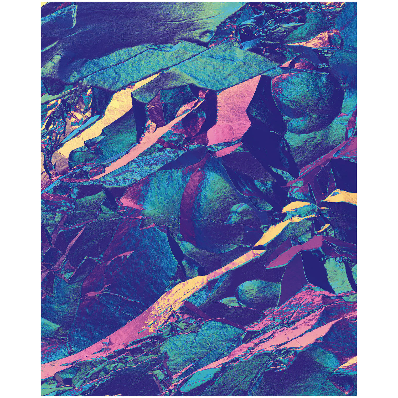 Komar Fototapete - Crystal Landscape - 250 x 200 cm - Vlies Digitaldruck - Vintage & Retro