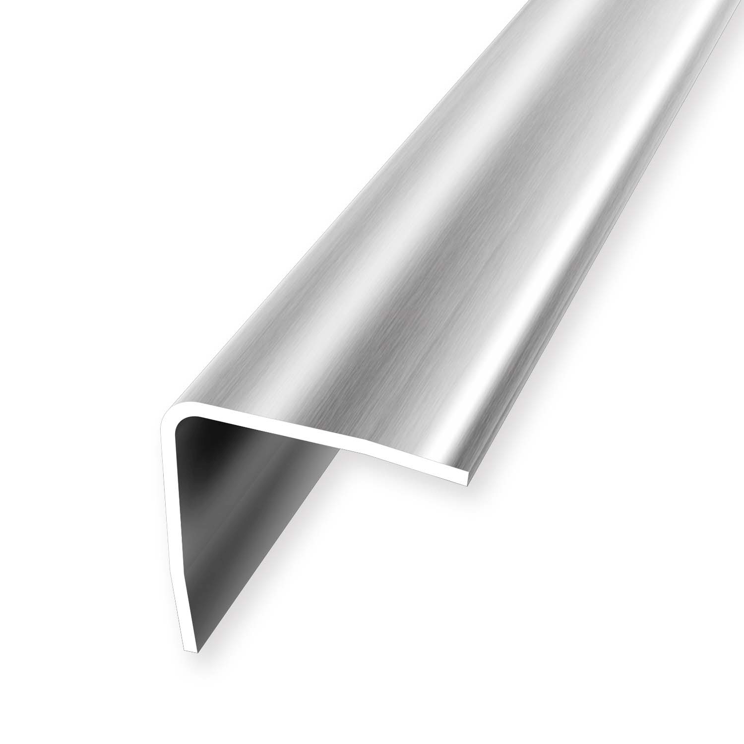 Eckschutzwinkel 31 x 31 x 1250 mm Edelstahl Matt Winkelprofil Glatt Ungebohrt Küberit