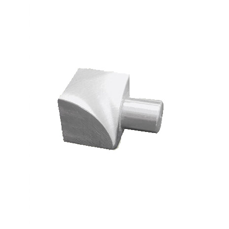 Innenecke für Viertelkreisprofil 11 x 11 mm Fliesenprofil Steckverbindung Zubehör Küberit
