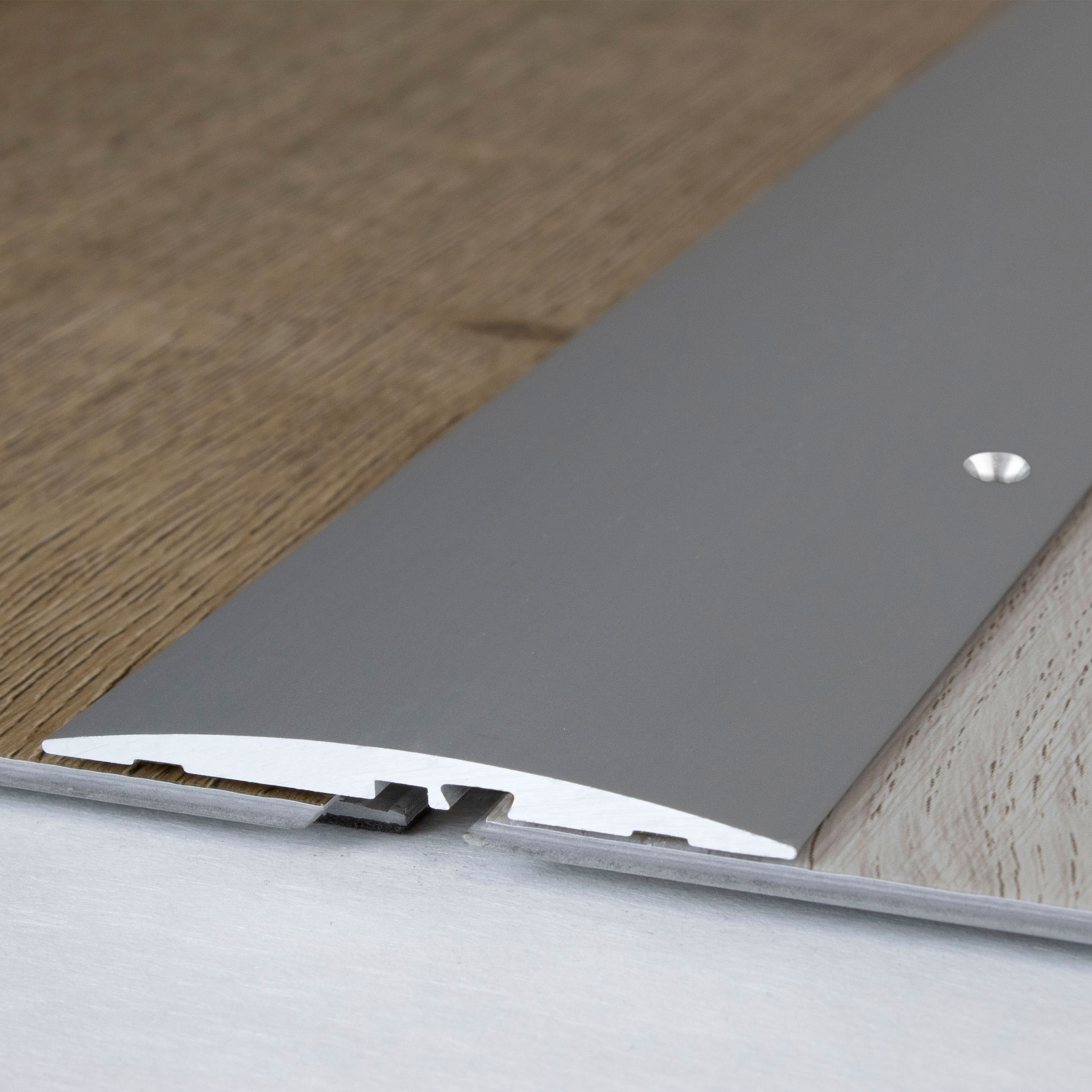 PROVISTON Übergangsprofil Höhe 4 mm Breite 58 mm Übergangsschiene Aluminium