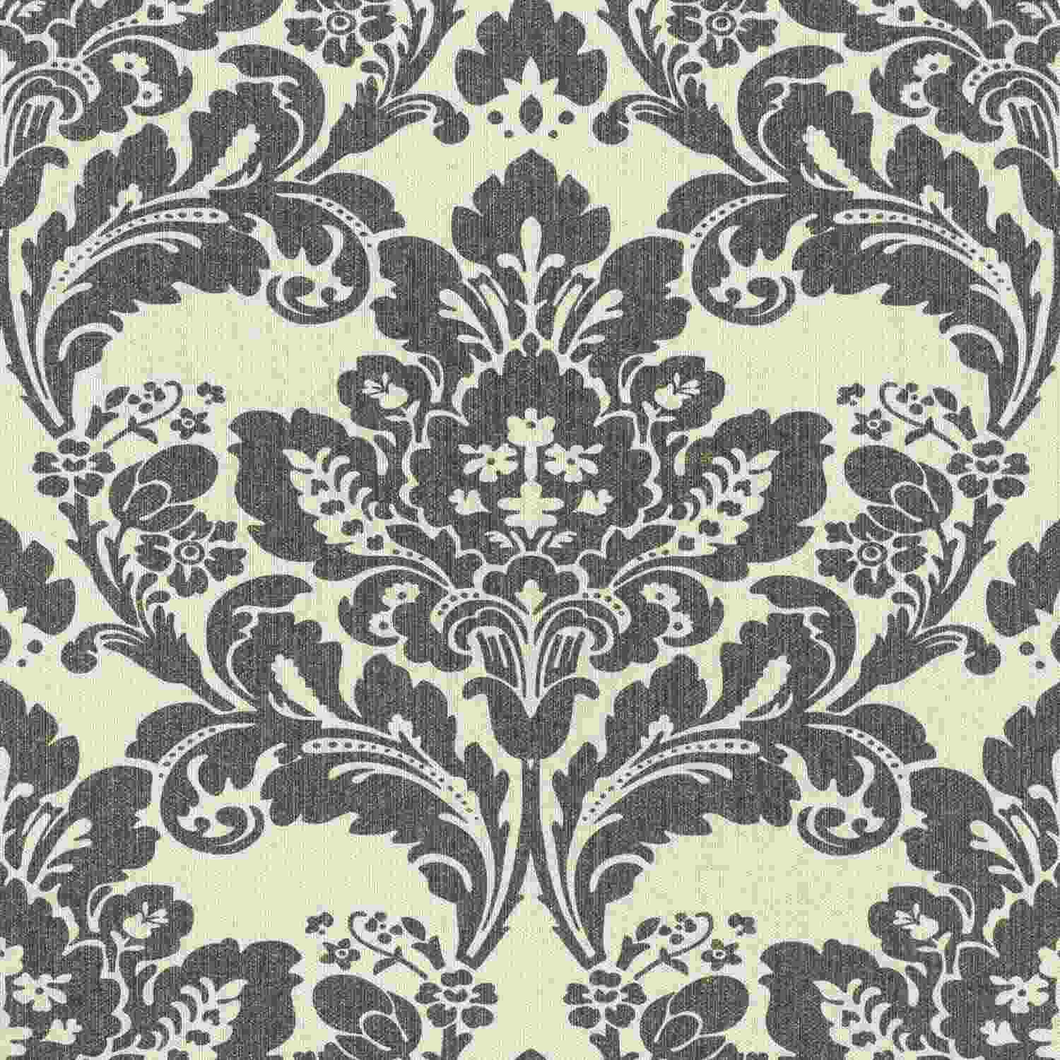 Rasch | Poetry II | 547337 | Vliestapete | Barock | 0.53 x 10.05 m | Braun | Gold | Weiß