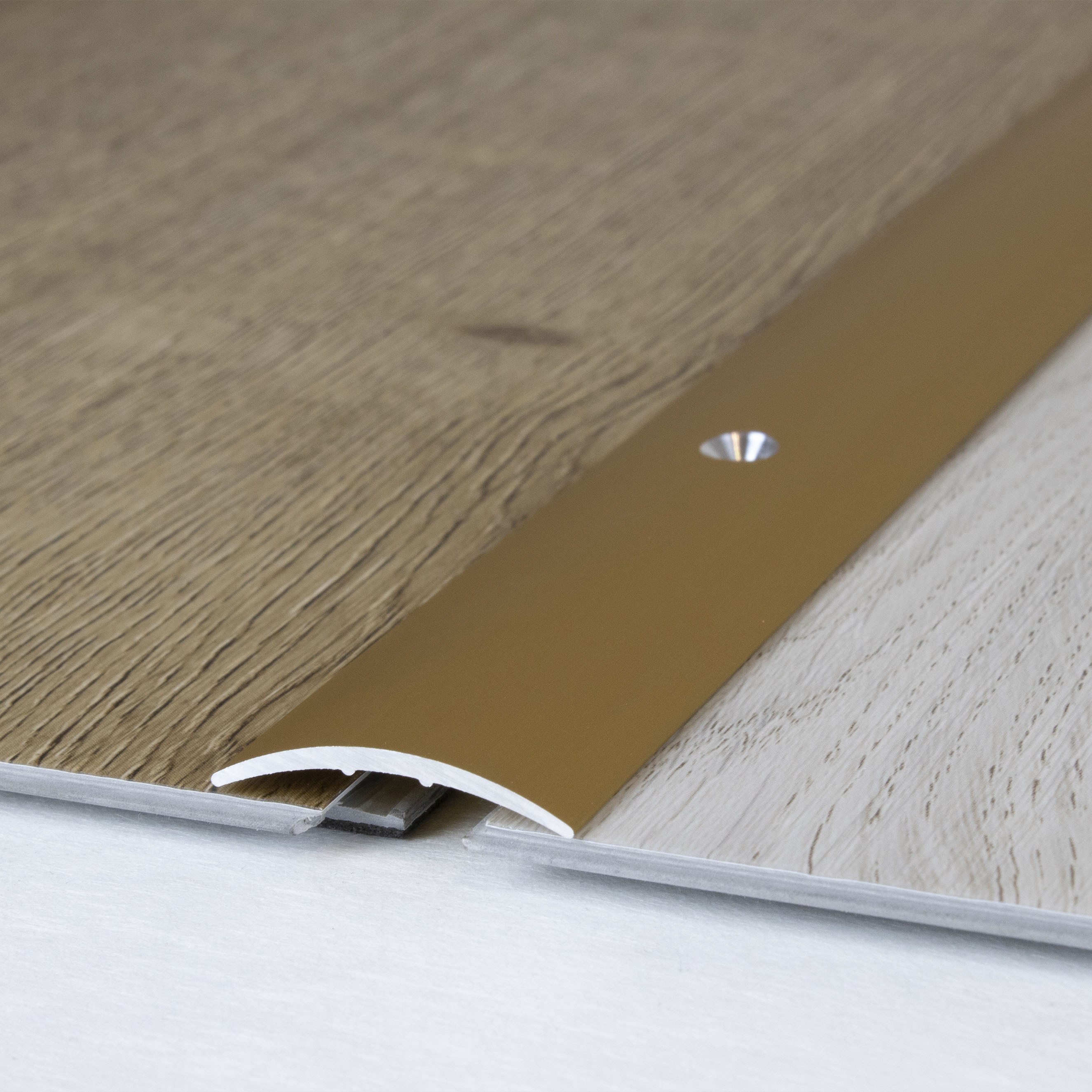 Auer Übergangsprofil Brüssel Höhe 4.5 mm Breite 28 mm Übergangsschiene Aluminium eloxiert