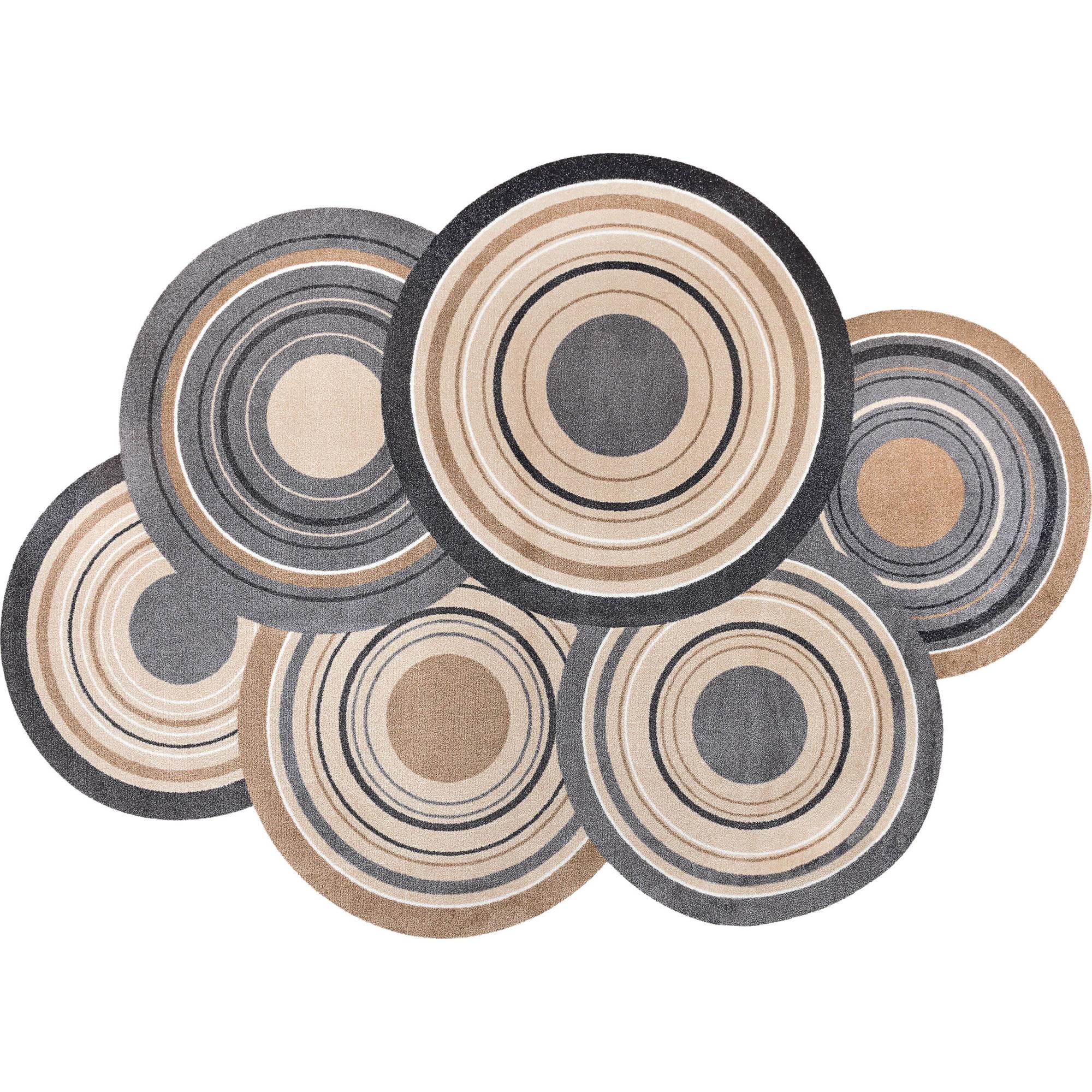 Fußmatte Erdverbunden Schmutzfangmatte waschbar verschiedene Größen Floornovo Trend Design