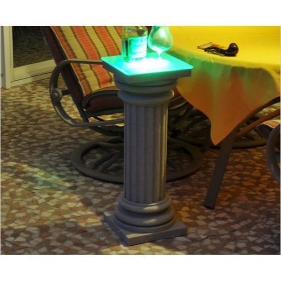 Dekosäule Lipari 166 beschichtet mit LED