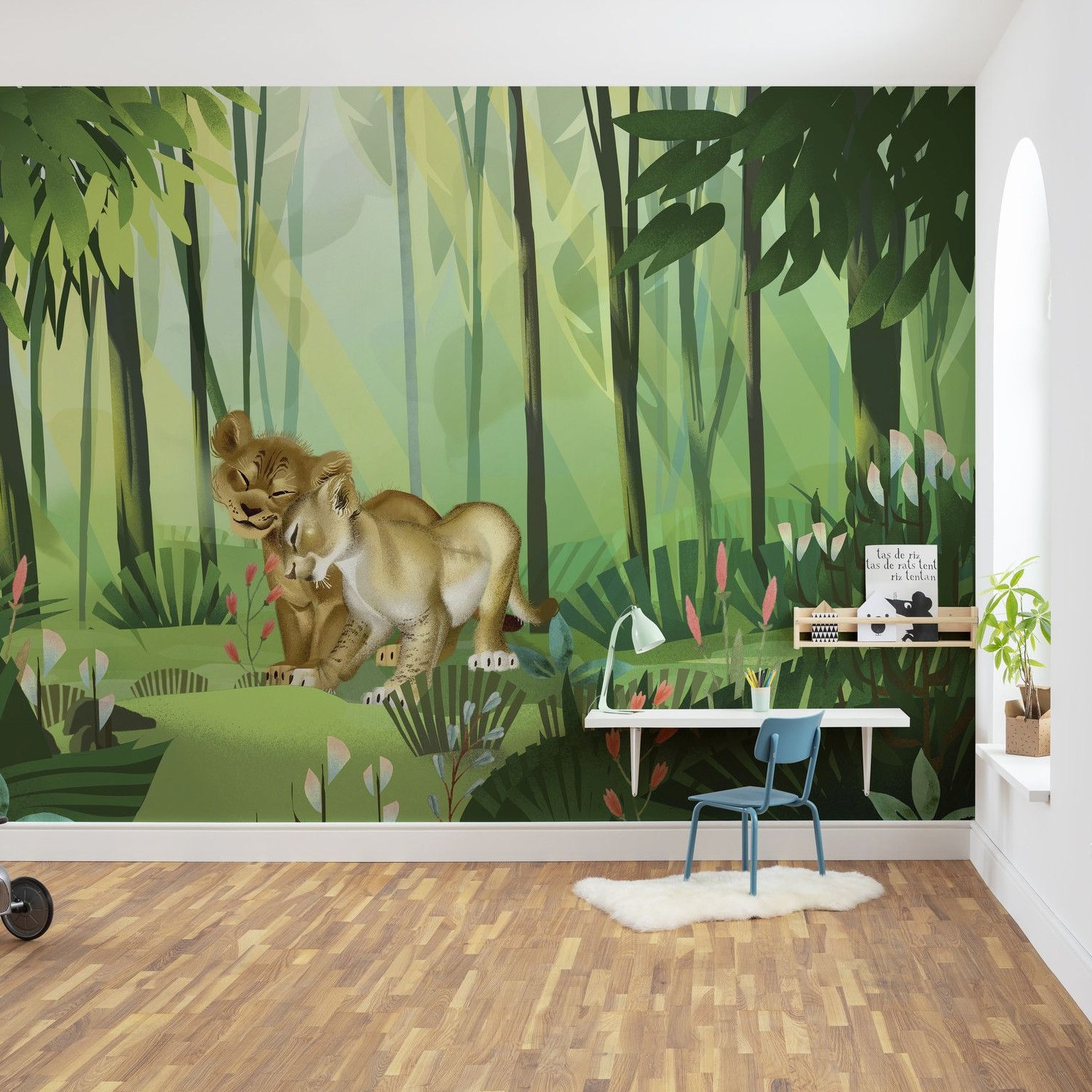Komar Fototapete Disney König der Löwen Love 280 x 400 cm Vlies Love Liebesgeschichte Simba Nala