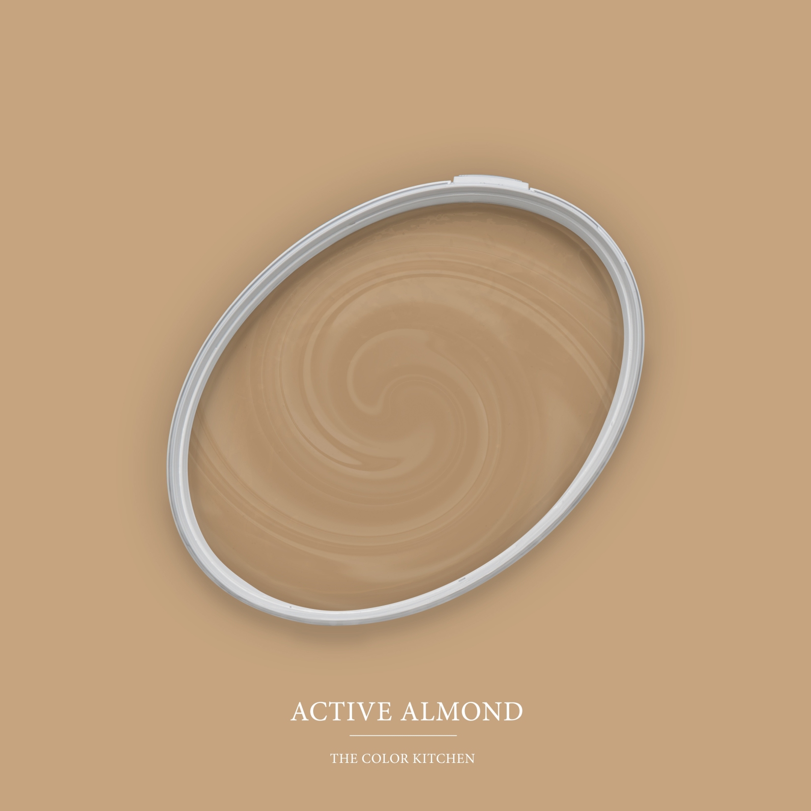 Wandfarbe Braun TCK6004 | Active Almond | Matte Innendispersion | Hohe Deckkraft