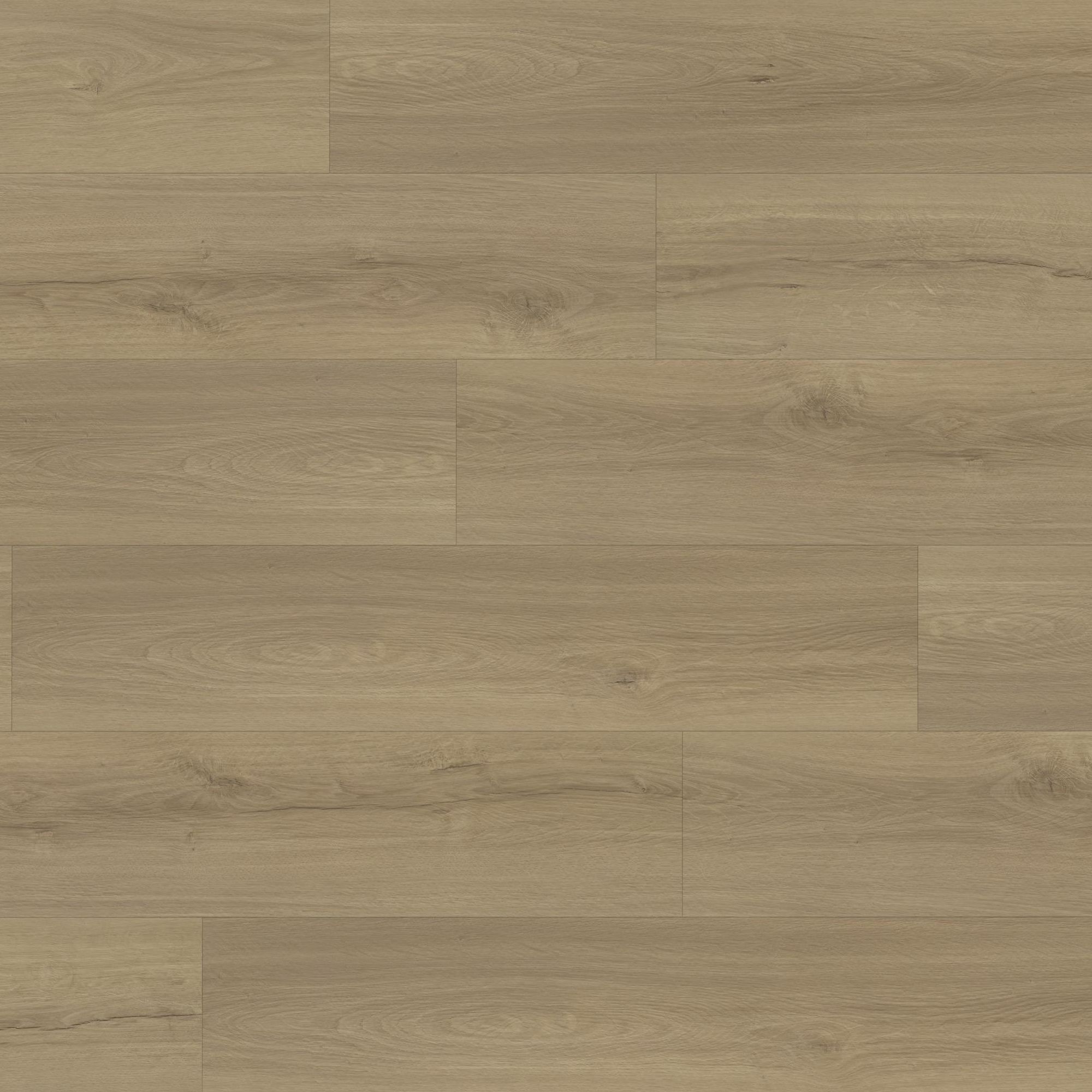 Rigid Vinylboden Designbelag 5.2/0.3x228x1220 mm Klick Vinyl Holzoptik Eiche Braun NKL23/33