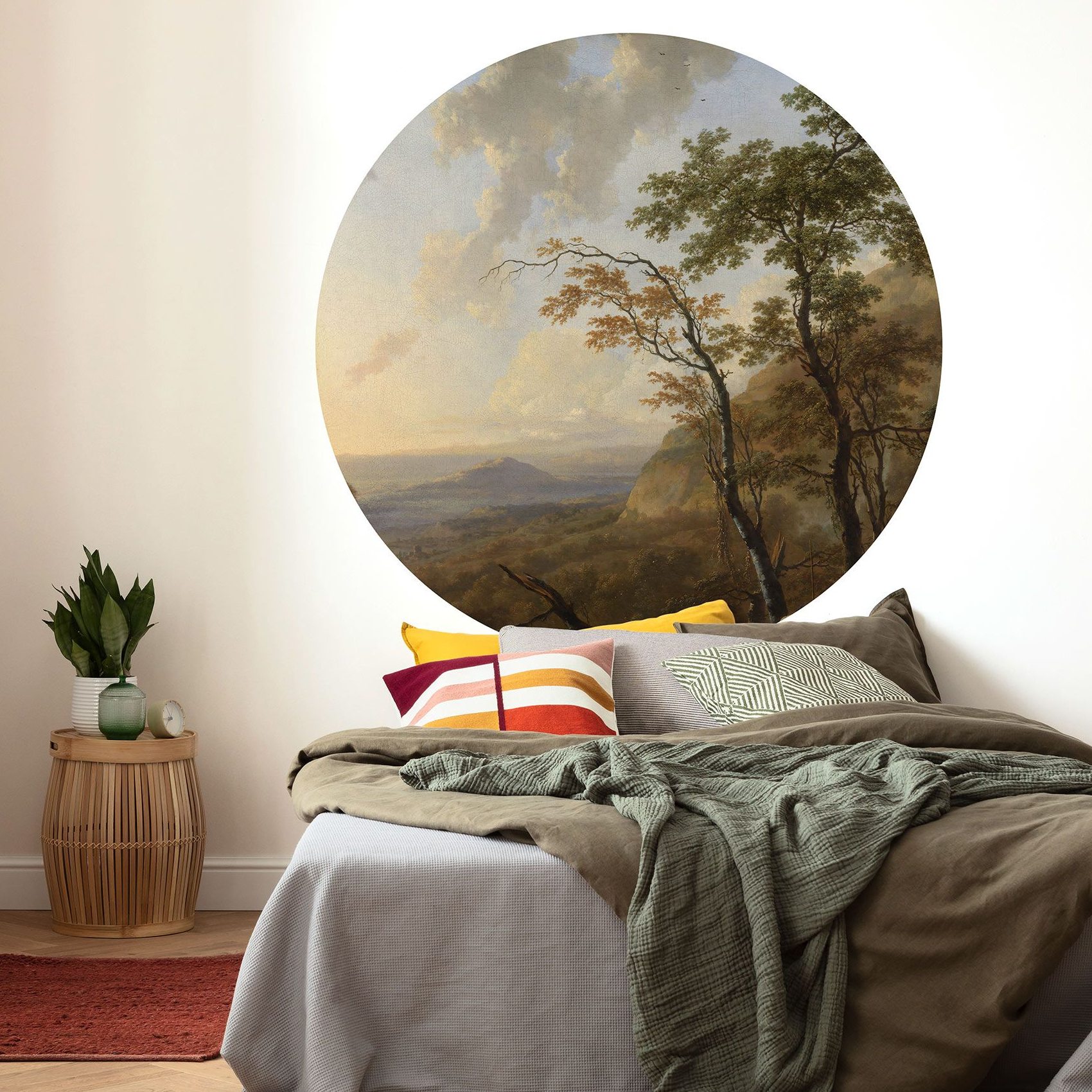 Komar Fototapete Disney Dot Horizon 125 x 125 cm Wandtattoo Vlies Selbstklebend Horizont Endlos