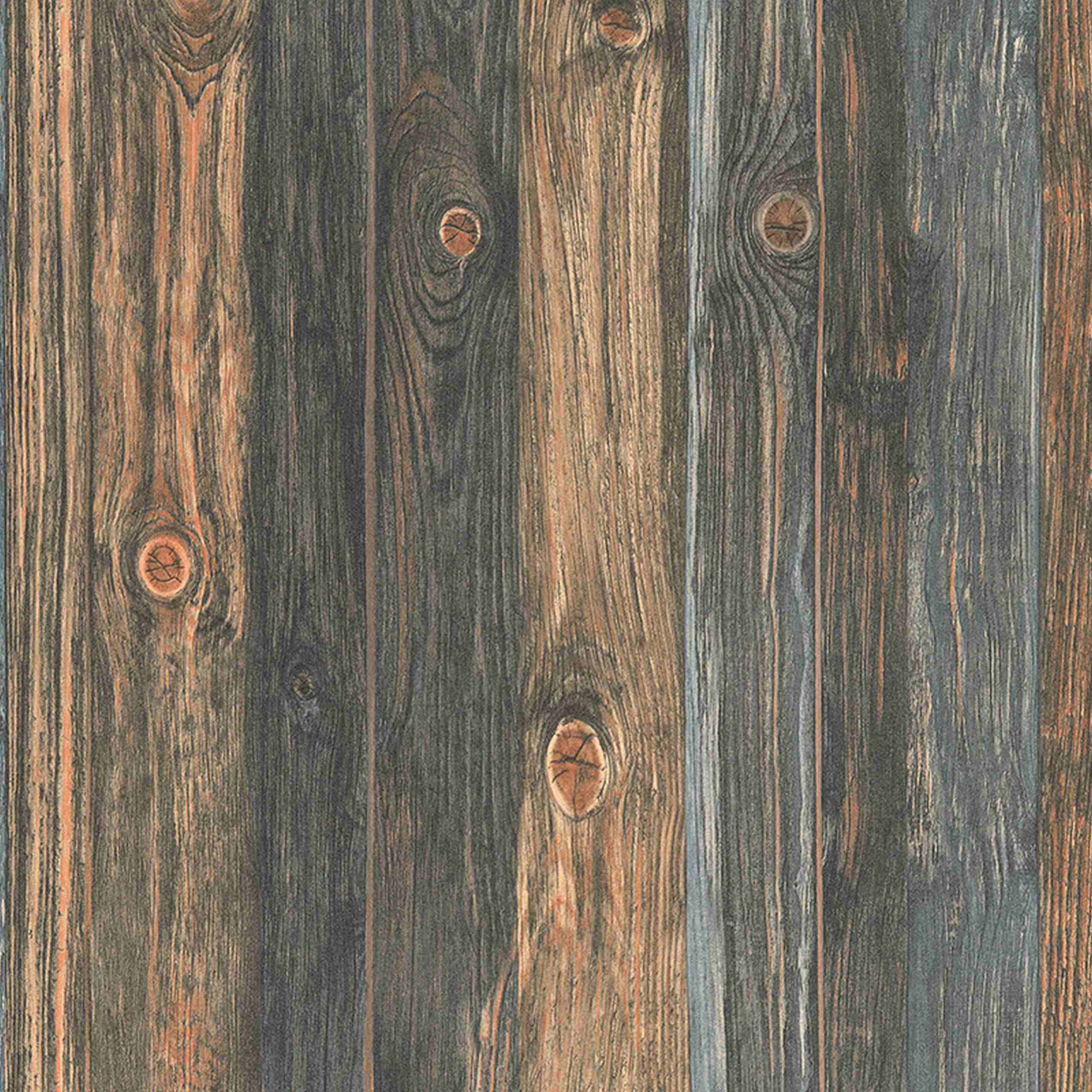 A.S. Creation | Wood'n Stone | 908612 | Vliestapete | Holzoptik | 0.53 x 10.05 m | Beige
