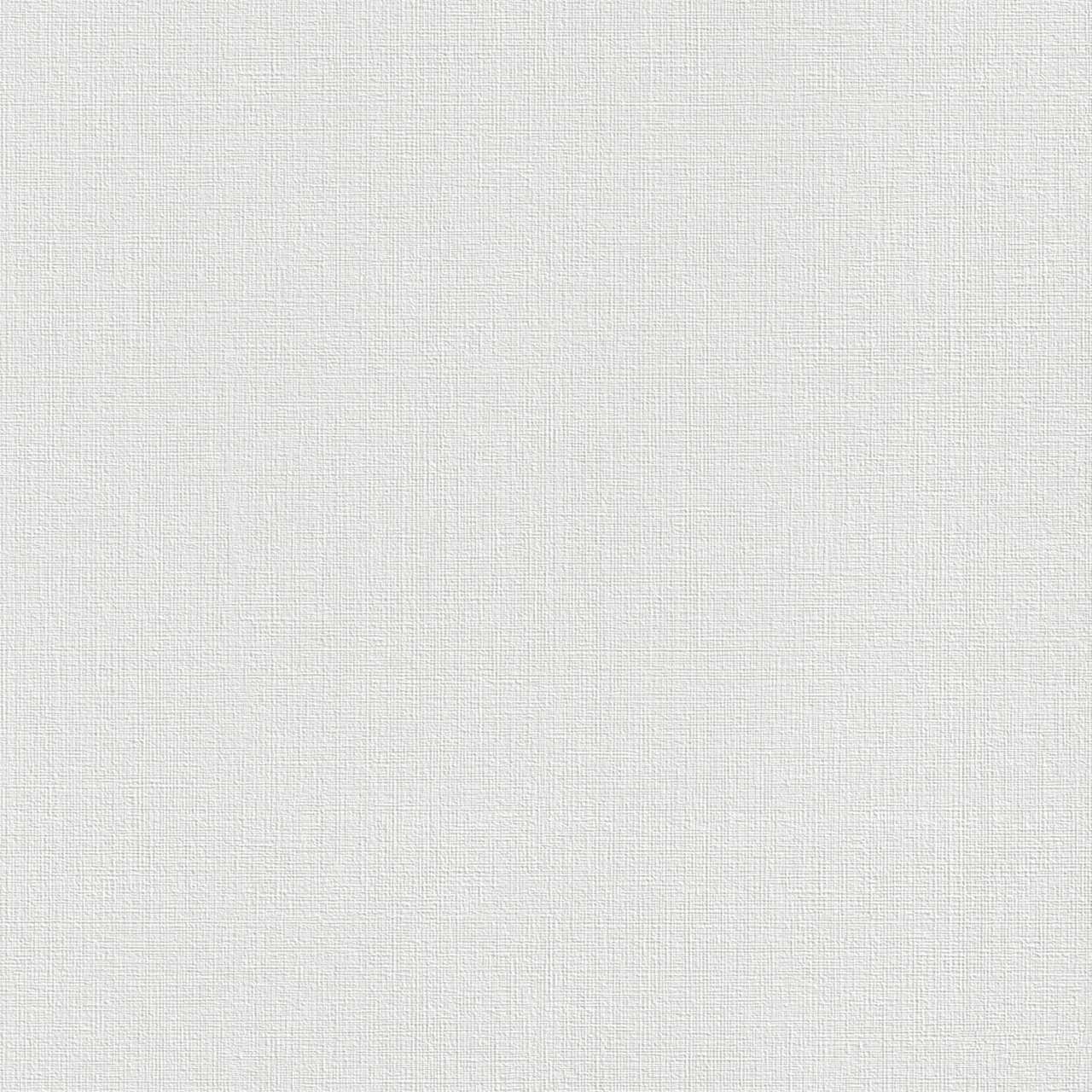 Rasch | Wallton | 181500 | Vliestapete | Einfarbig | Uni | 0.53 x 10.05 m | Weiß