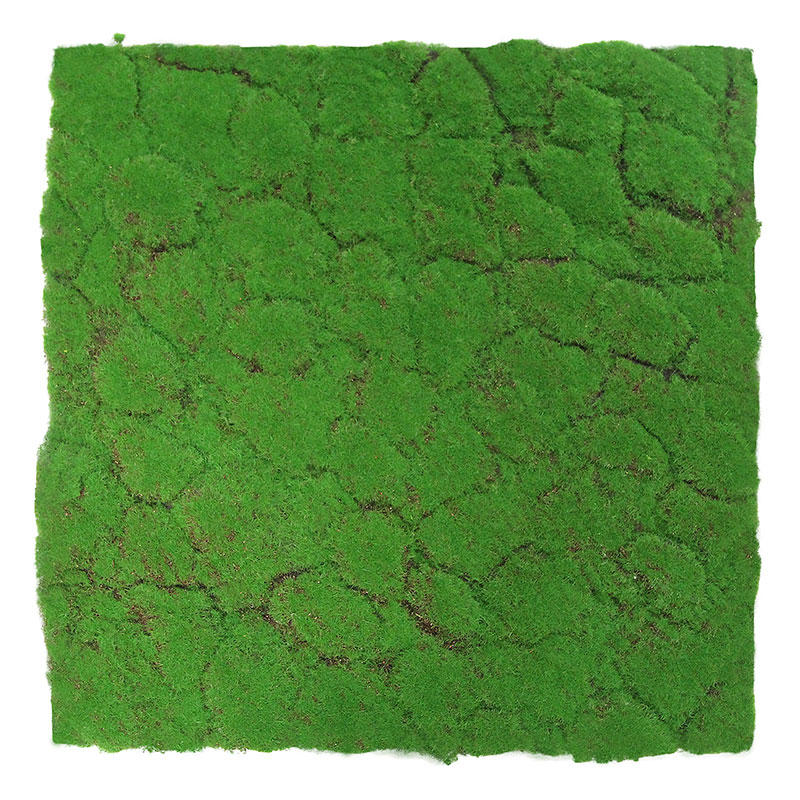 JANGAL Modular Wall Akustik Wandpaneel 520 x 520 x 30 mm Forest Green Design Moos Pflanzenwand