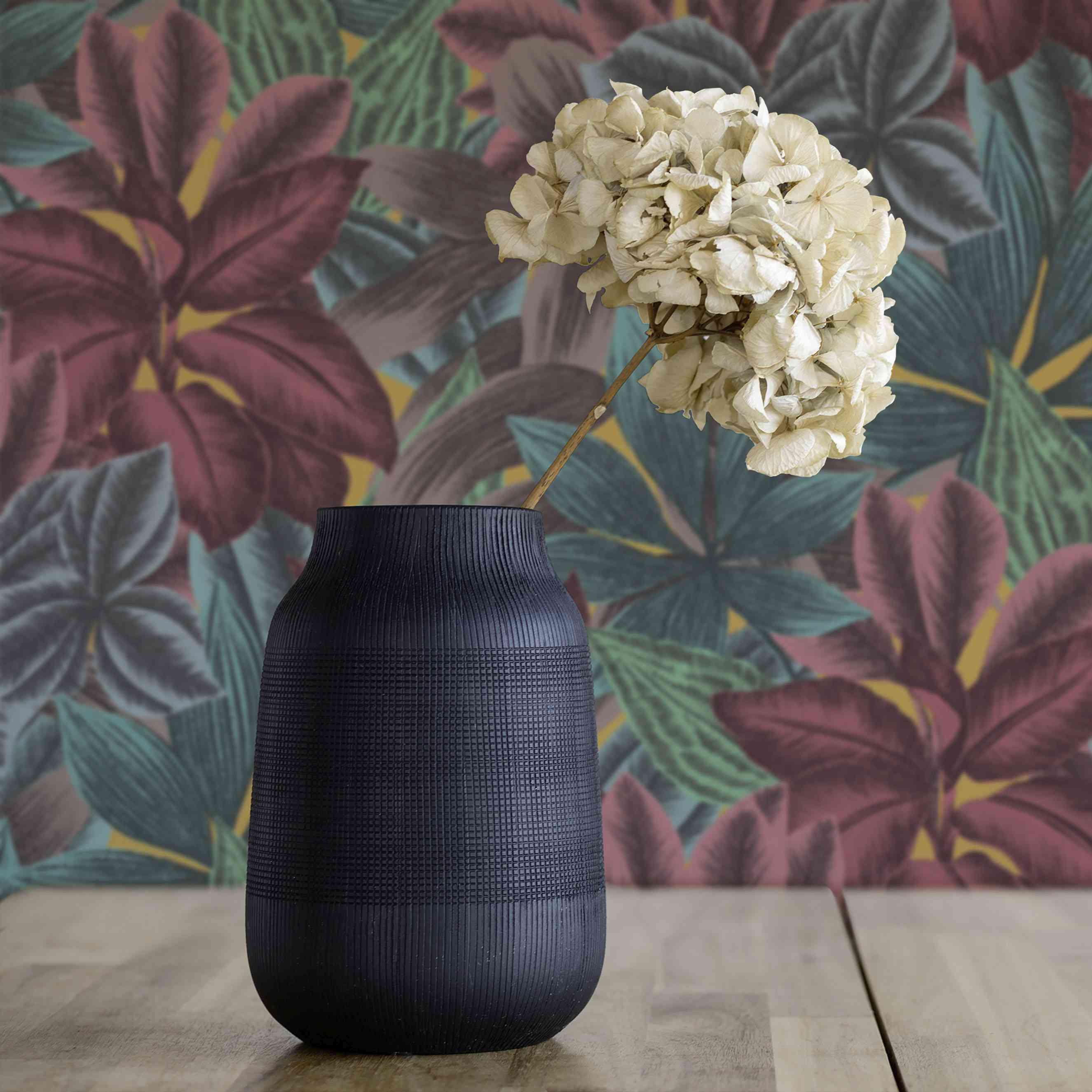 Tapete Aleix Botanical Dschungel M1-No.4399 Vlies Bunt Blau Tadessi 10.05 x 0.53 m