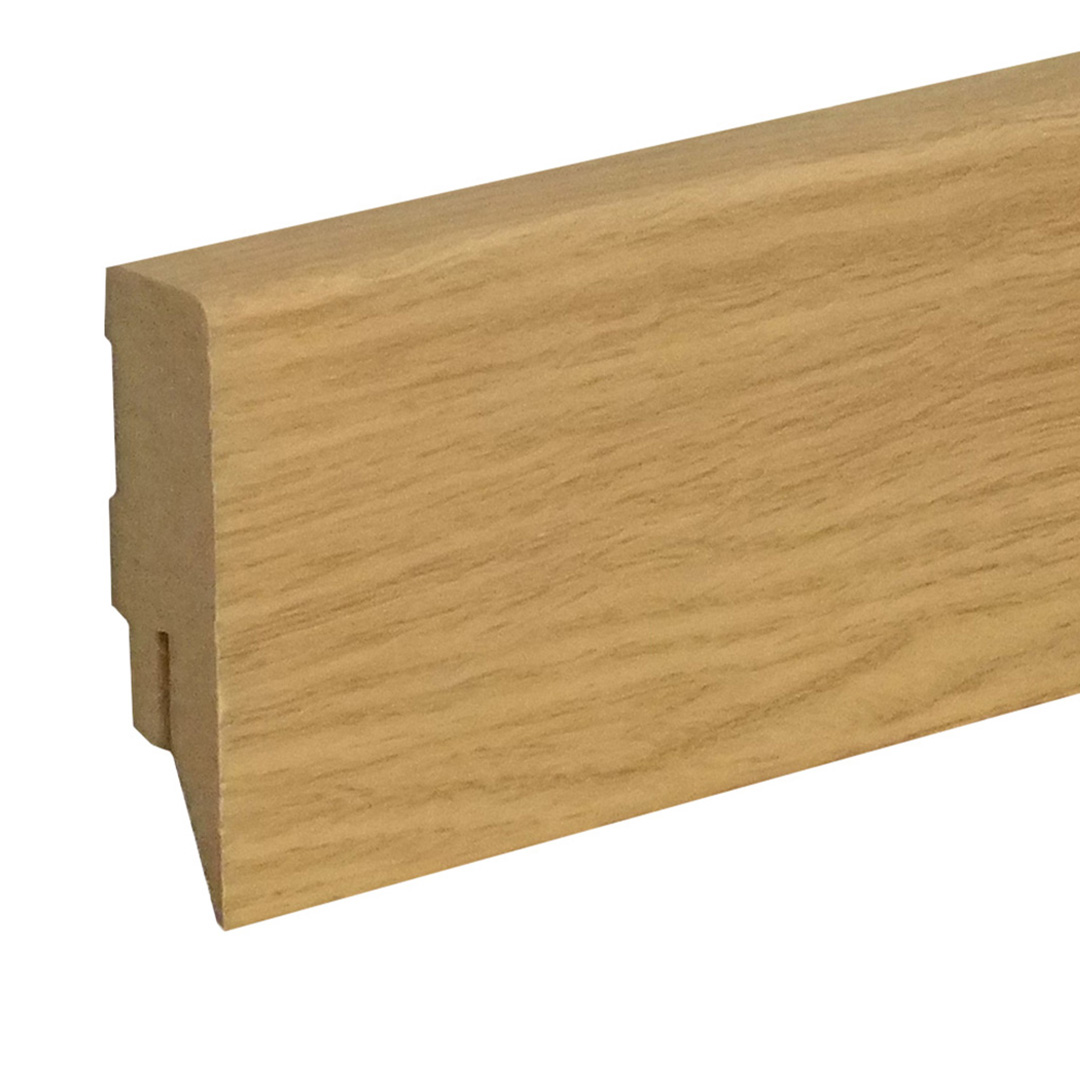 Sockelleiste / Fußleiste / Bodenleiste Lecco-14 (72744) | 16 x 58 x 2500 mm | Eiche