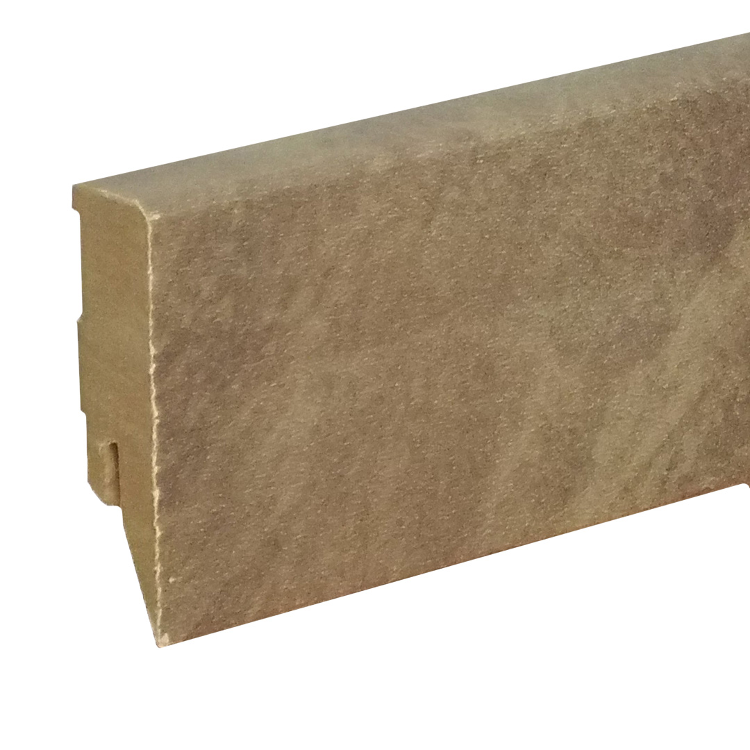 Sockelleiste / Fußleiste / Bodenleiste Lecco-117 (73282) | 16 x 58 x 2500 mm | Slade brown