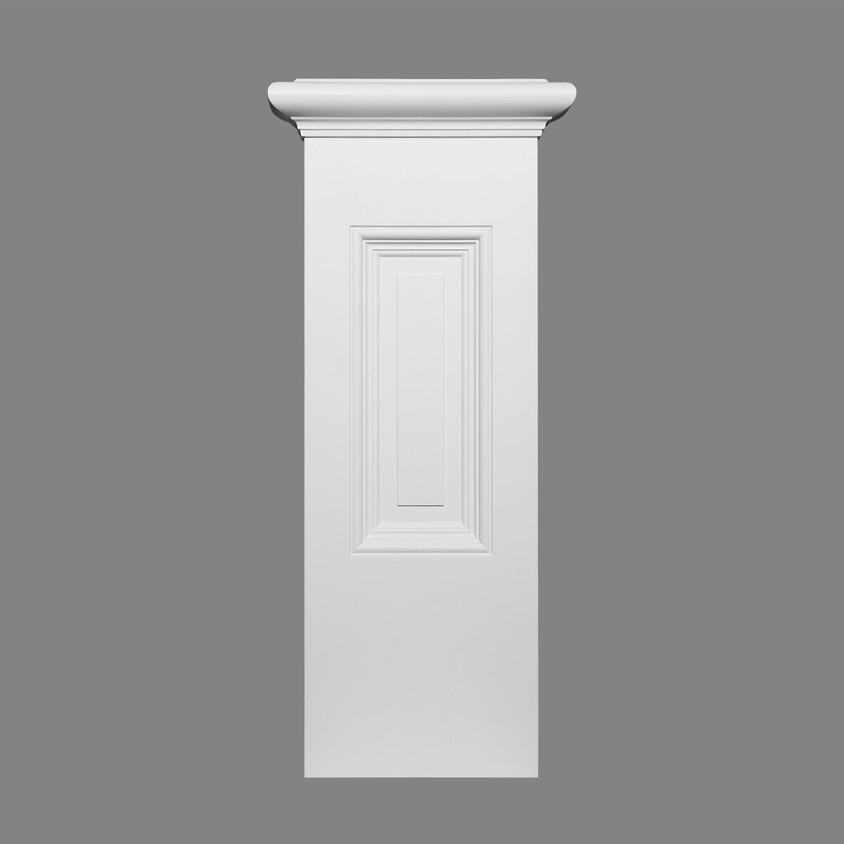 Mardom Pilaster Sockel D3003 Profoam 288 x 60 x 640 mm Weiß kombinierbar mit Pilaster