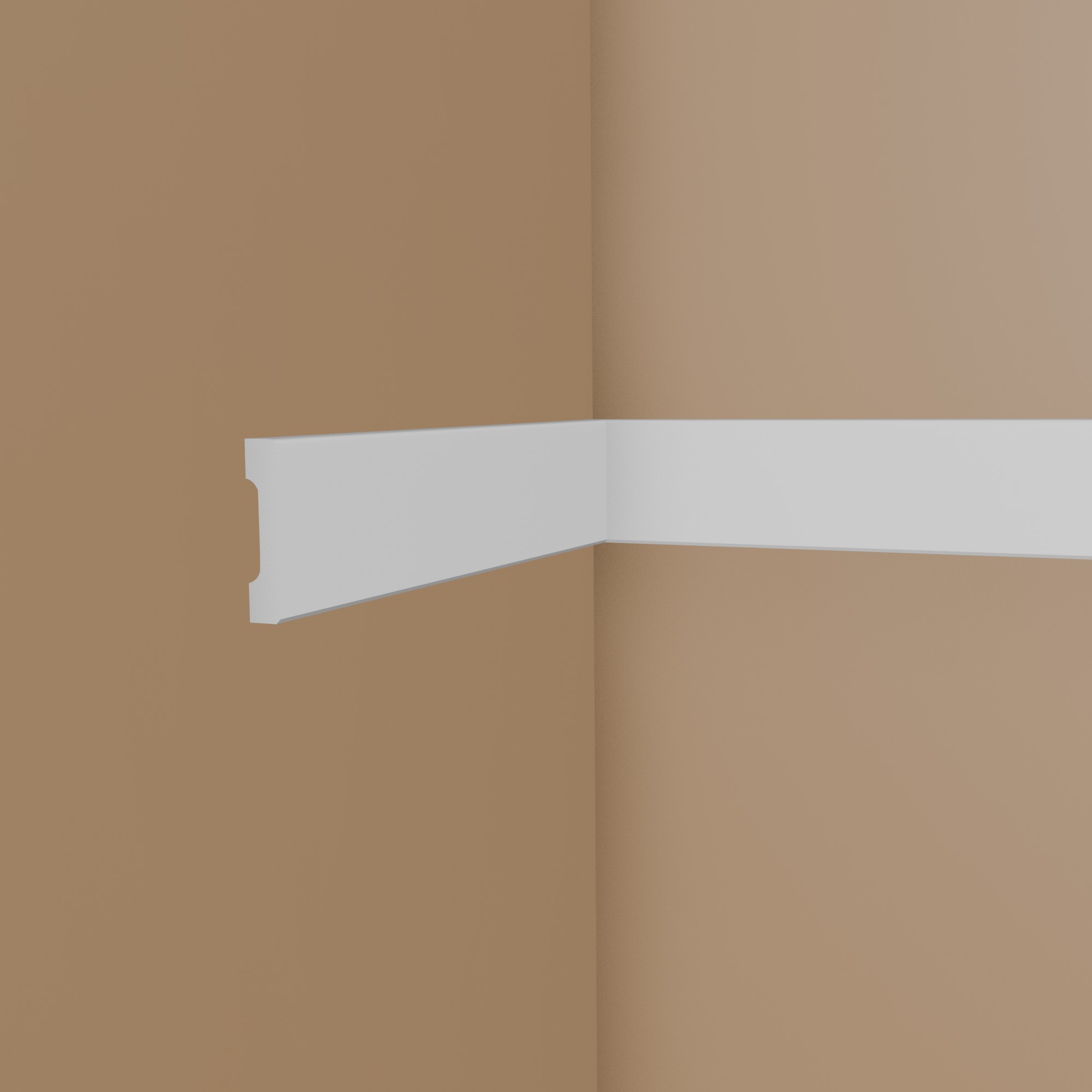 NMC Zierleiste WD4 WALLSTYL Wandleiste 12 x 58 x 2000 mm Polystyrol Weiß NMC Zierleiste WD4 WALLSTYL Wandleiste 12 x 58 x 2000 mm Polystyrol Weiß