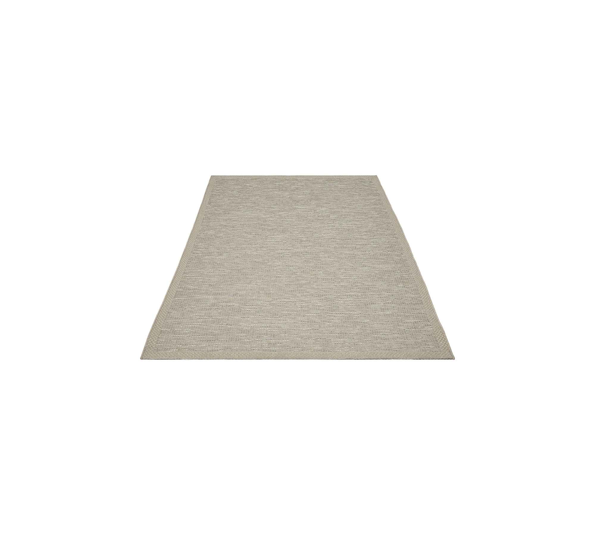 In- & Outdoor Teppich Greige versch. Größen - rechteckig für die Terrasse - FLOORNOVO