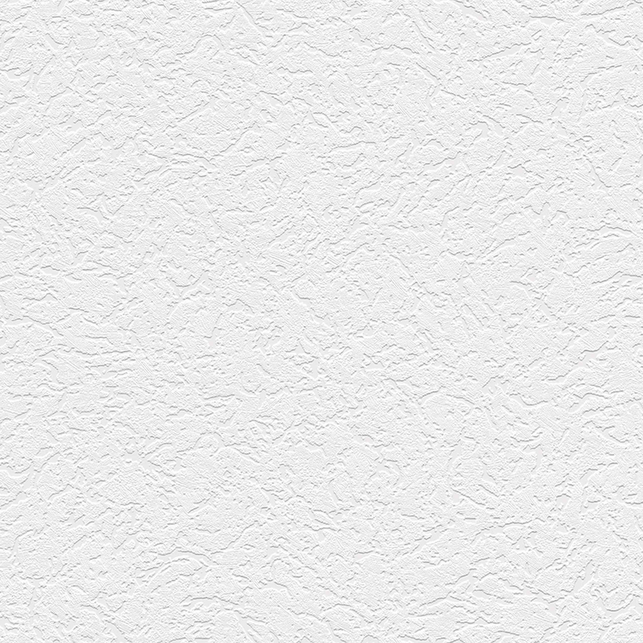 A.S. Creation | Simply White 4 | 272812 | Papiertapete | Einfarbig | 0.53 x 10.05 m | Weiß