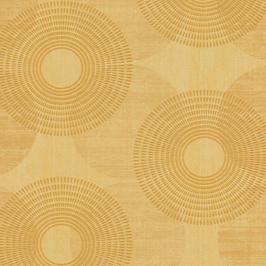 A.S. Creation | Attractive | 378324 | Vliestapete | Muster & Motive | 10.05 x 0.53 m | Gelb