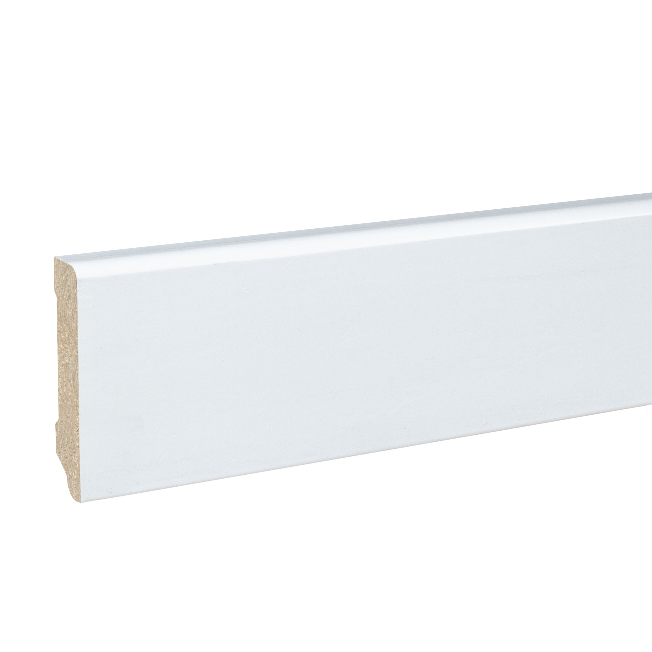 Kosche | Sockelleiste | Cremona-5 | 72039 | 16 x 120 x 2500 mm | Fußleiste | Bodenleiste | Weiß