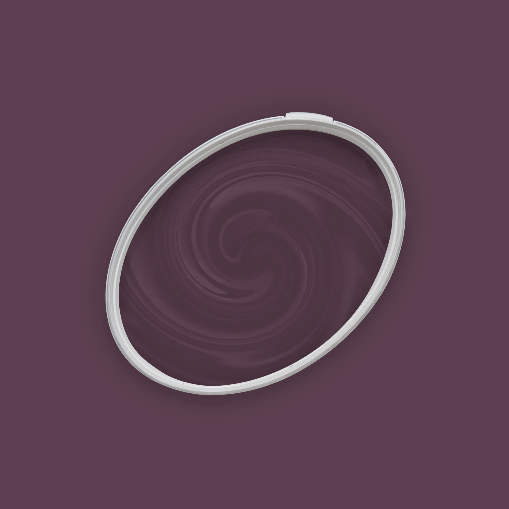 Wandfarbe Violett TCK2007 | Beady Beetroot | Matte Innendispersion | Hohe Deckkraft