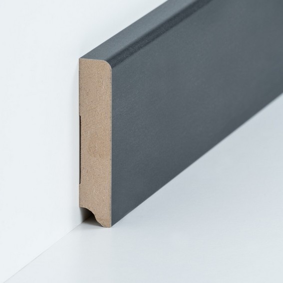 wSockelleisten "Duisburg" - Farbe: Beton (MDF foliert - 72.96.44) (Default)